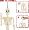 36 Inch Skeleton Halloween Decor, Halloween Skeleton with Movable Joint, Skeleton for Halloween Haunted House Accessories Bar Graveyard, Party Supplies, Halloween Decoration Outdoor Skeleton